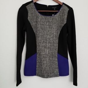 Ann Taylor Color Black Long Sleeve top Size Small